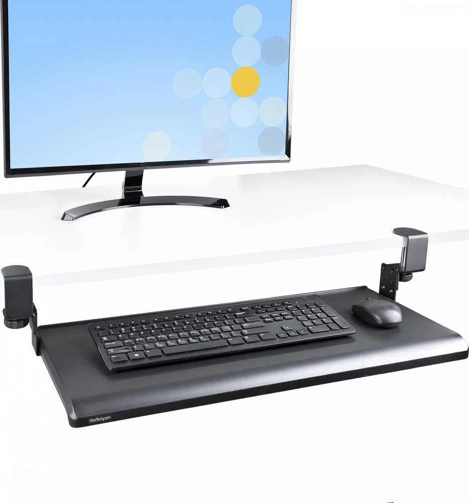 StarTech Klaviatūra-TRAY-CLAMP1/UNDER-DESK TRAY