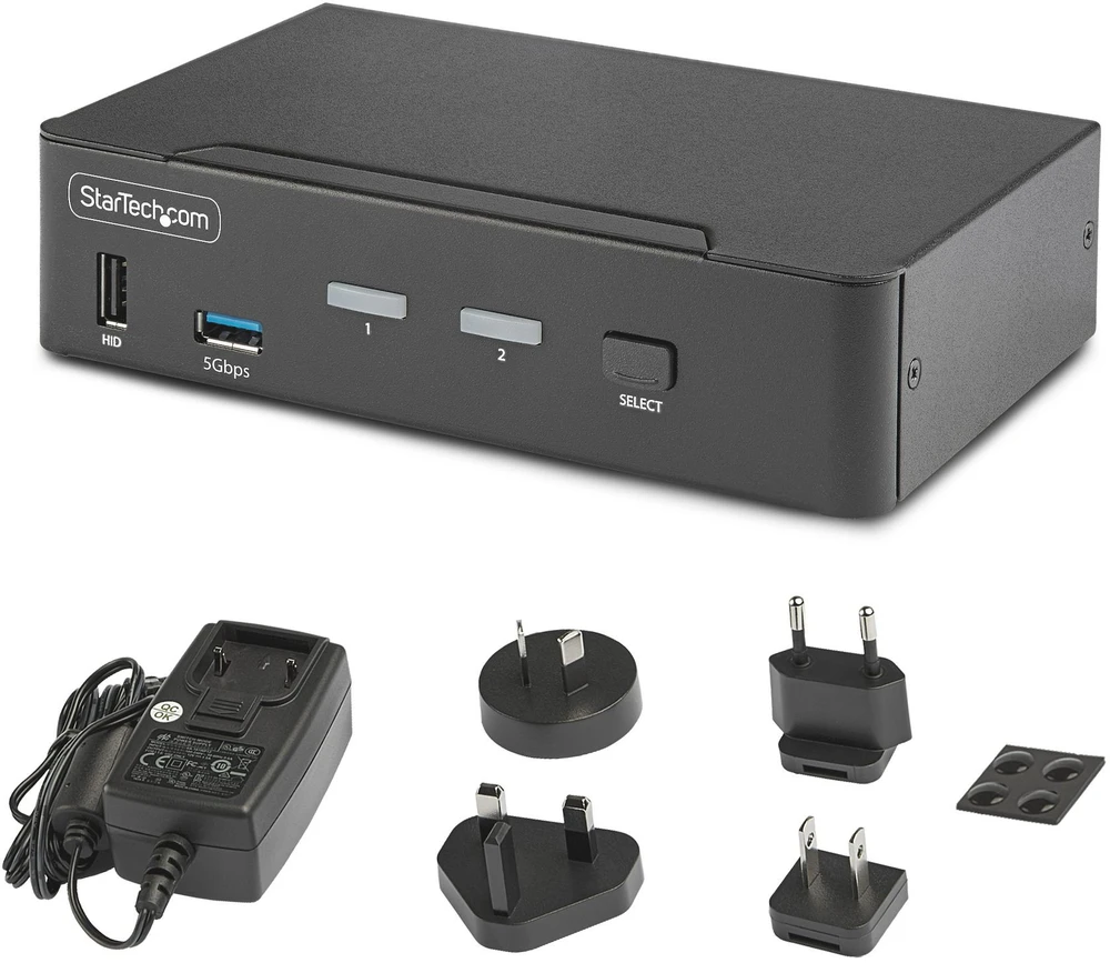 StarTech D86A2-2-PORT-8K-KVM/2-PORT DP KVM SWITCH 8K 60HZ