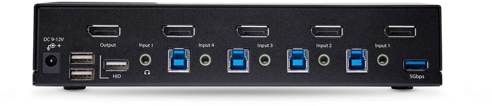 Jungiklis StarTech D86A2-4-PORT-8K-KVM