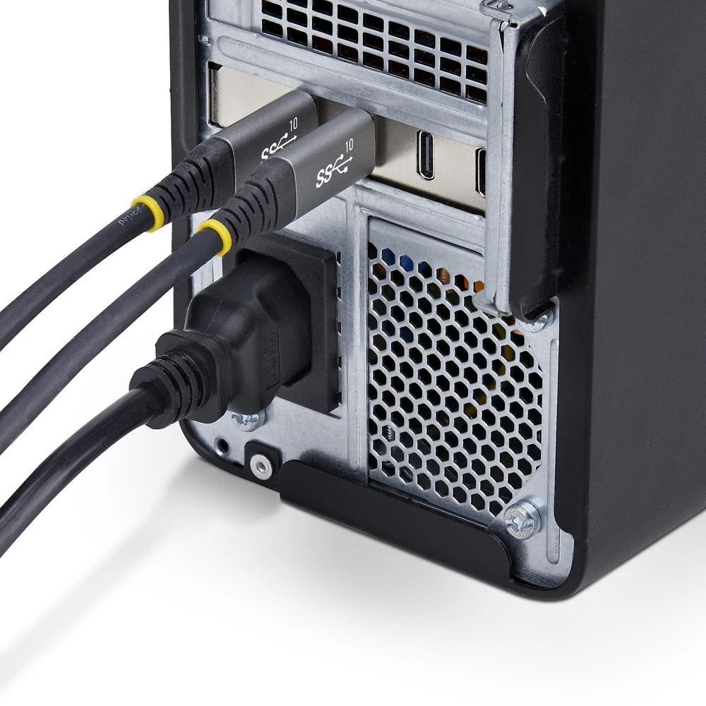 „StarTech“ valdiklis STARTECH.COM 4 prievadų USB-C 10 Gbps PCIe plokštė 4x atskiras USB 3.2 valdiklis PCI Express 3.0 žemo profilio laikiklis TAA