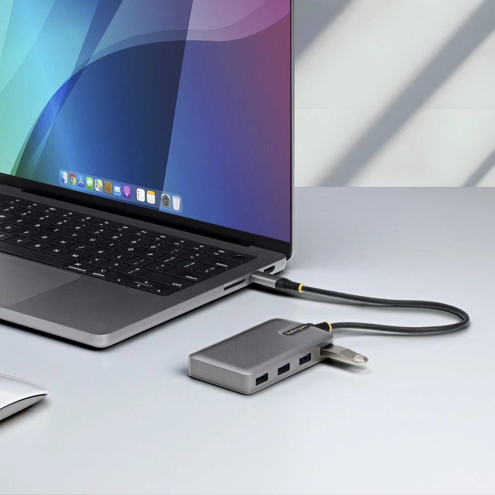 HUB USB StarTech STARTECH.COM 4-Port USB-C Hub 5Gbps Busbetrieben USB-C zu USB-A Hub USB C-įkroviklis Port 30cm Kabelis Reisehub USBC auf A Adapteris