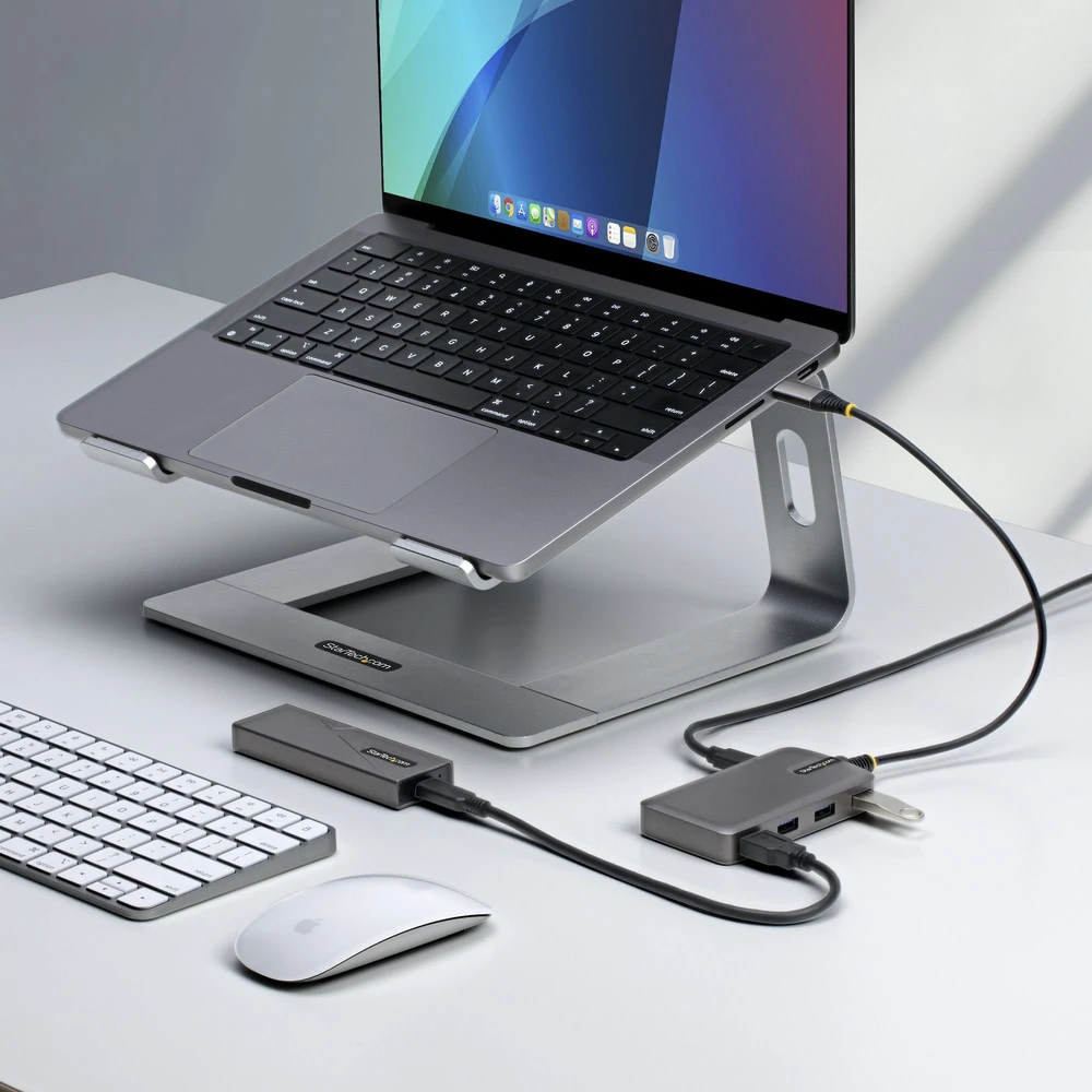 HUB USB StarTech STARTECH.COM 4-Port USB-C Hub 5Gbps Busbetrieben USB-C zu USB-A Hub USB C-įkroviklis Port 30cm Kabelis Reisehub USBC auf A Adapteris