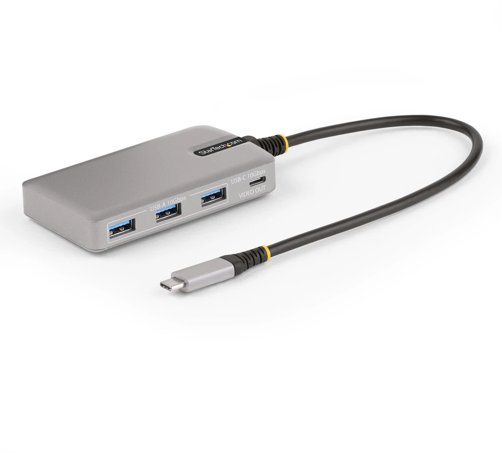 USB ŠAKOTUVAS StarTech StarTech HB31C3A1CDPPD3 šakotuvai ir šakotuvai USB 3.2 Gen 2 (3.1 Gen 2) Type-C 10000 Mbit/s Sidabrinis