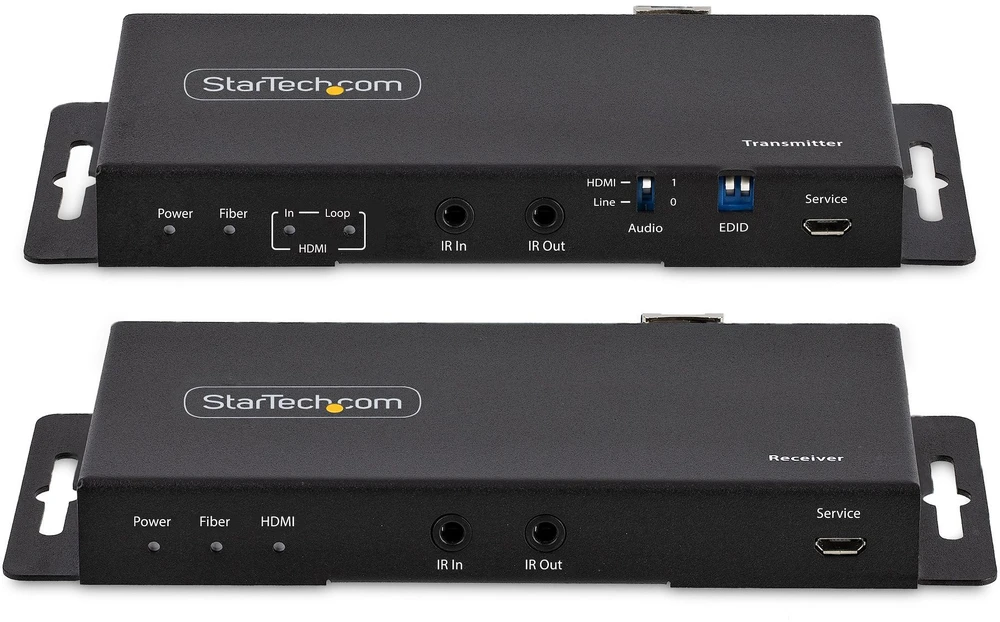StarTech 4K 60HZ HDMI FIBER EXTENDER/.