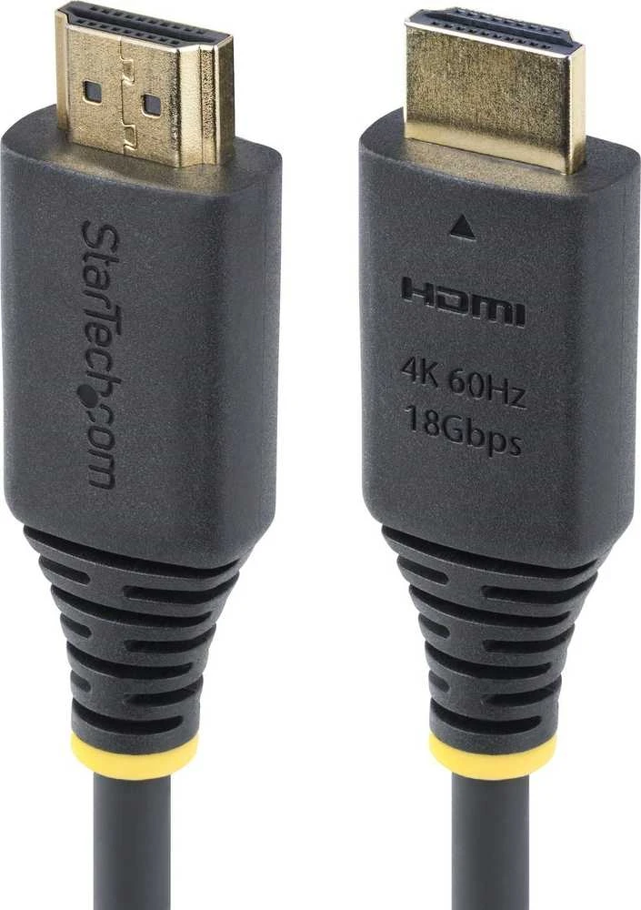 StarTech HDMI kabelio jungtys su specifikacijų žymėjimu