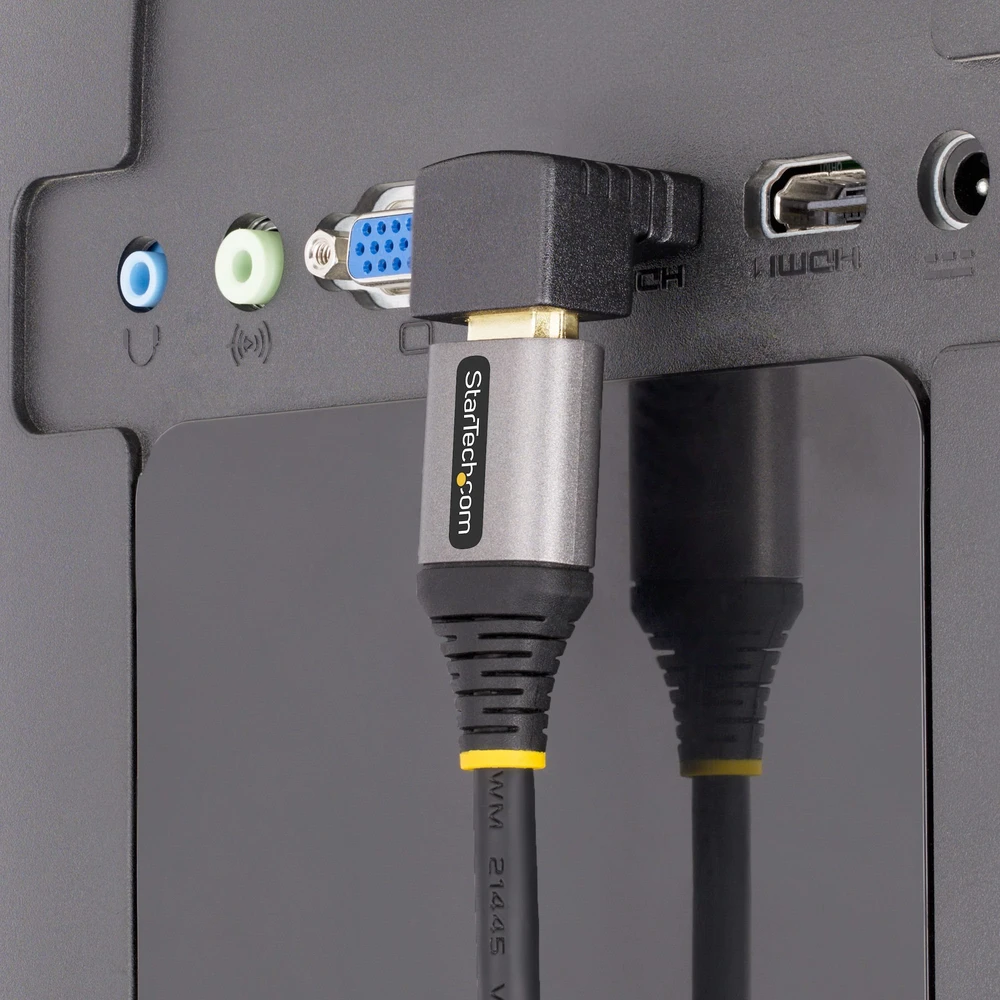 StarTech UP ANGLE HDMI ADAPTER M/F/90-DEGREE/HDMI 2.0/4K 60HZ