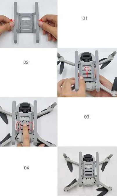 STARTRC kojų kojų prailginimas, skirtas DJI Mavic Mini / Mini 2
