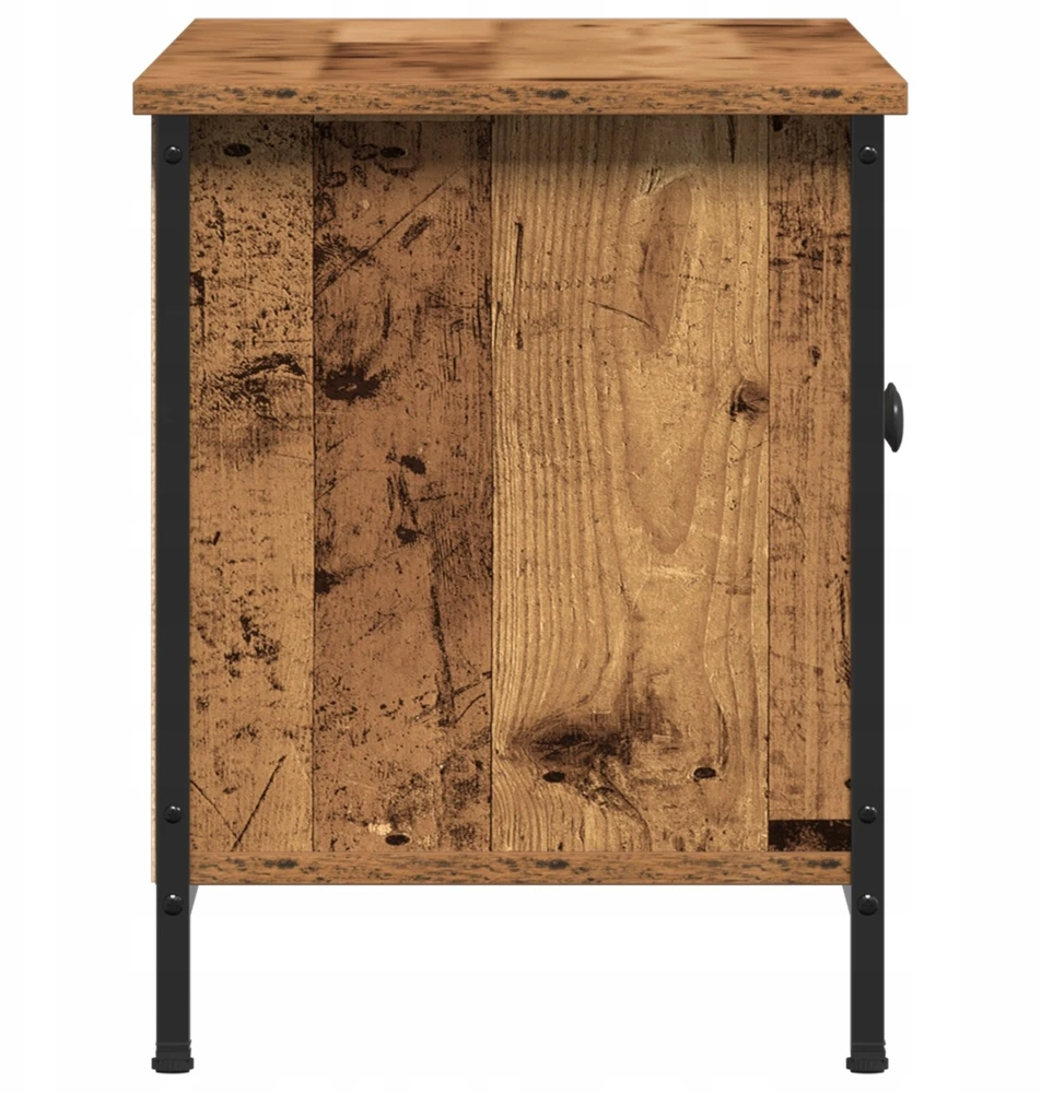TV staliukas Televizoriaus spintelė 100 x 35 x 45 cm Senovinis medis