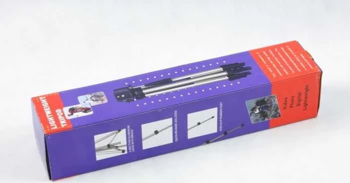 Fancier Fotoaparato trikojis 144 cm / 3D galvutė + dėklas / Wt-3130 / Juodas