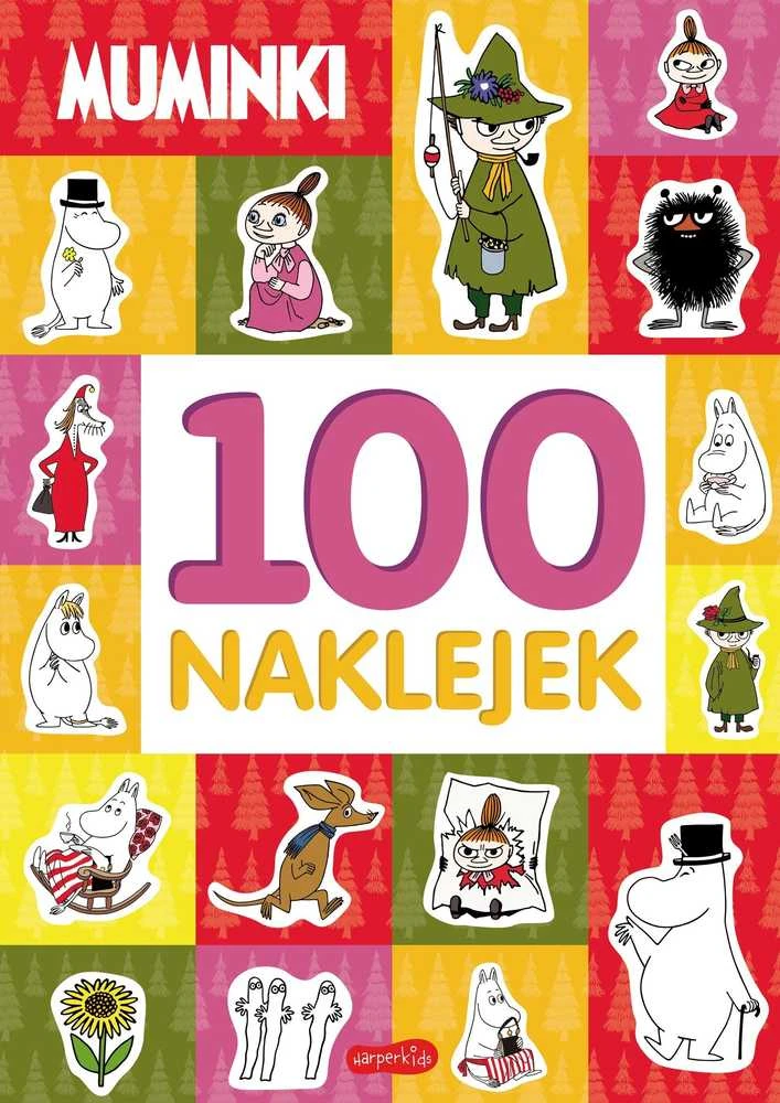 Static Control HARPERCOLLINS 100 naklejek Muminki 96038