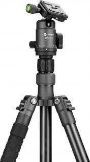 Stovas - Fotopro X-go Gecko 8kg Apkrovos Talpa Monopodo Funkcija Juodas