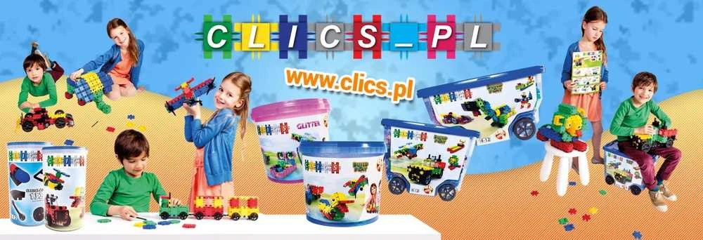 Clics Nano Clics Konstruktorių rinkinys 5in1 su 144 detalėmis, vaikams nuo 4 metų, statybinės mašinos, spalvotas