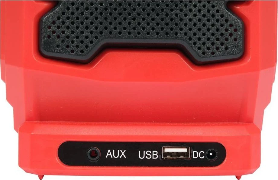 Yato Toya Sa Poland Statybinis radijas – 18 V akumuliatorius + 230 V, FM/AM/Bluetooth/AUX (YT-82940)
