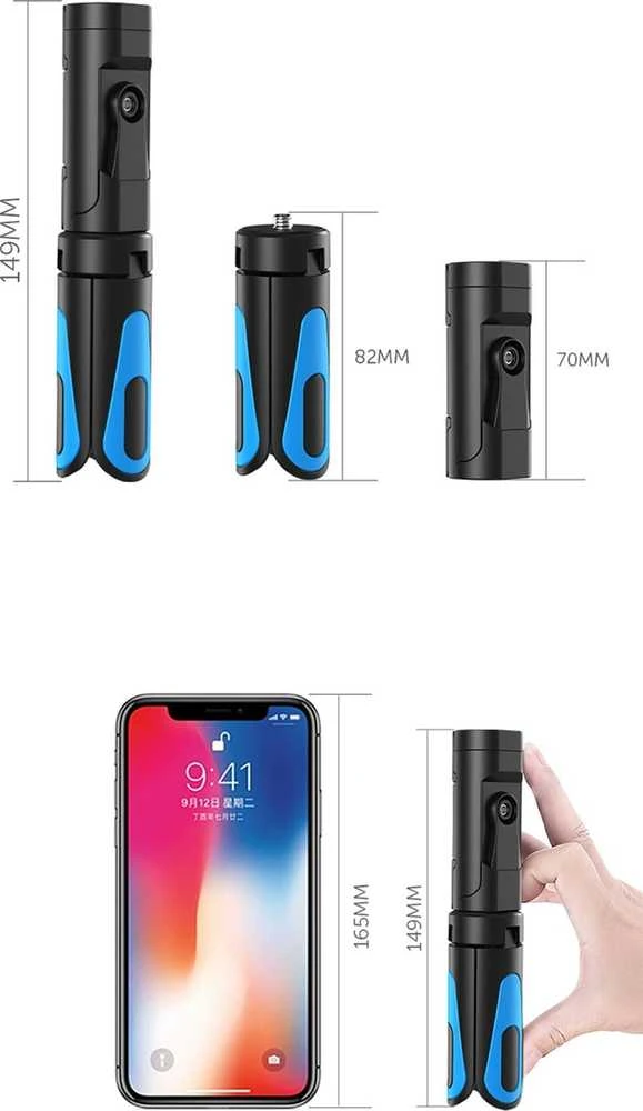 Apexel Mini Tripod trikojo telefono stovas APL-JJ08