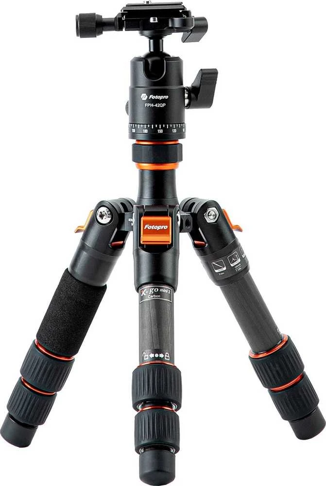 Fotopro X-go mini 2 trikojis su FPH-42QP rutuline galvute