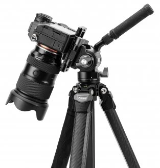 Fotopro Fotoprāts Origin Plus Video trikojis su galva MH-6A Pro – pilkai juodas