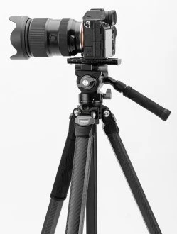 Fotopro Fotoprāts Origin Plus Video trikojis su galva MH-6A Pro – pilkai juodas