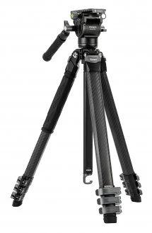 Fotopro Fotoprāts Origin Plus Video trikojis su galva MH-6A Pro – pilkai juodas