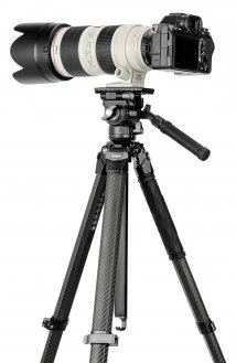 Fotopro Fotoprāts Origin Plus Video trikojis su galva MH-6A Pro – pilkai juodas