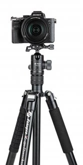 Fotoaparato Trikojis - Fotopro X Go Chameleon E 2 Aliumininis, 43,7–158,5 cm, 10 kg, 360° Rutulinė Galvutė