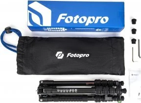 Stovas - Fotopro X-go Gecko E2 Ultralight Aluminum 1.13 kg 8kg apkrovos talpa