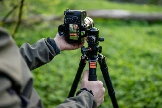 Trikojis Fotopro X-go HR Pro su FPH-52Q rutuline galva (Juodas)
