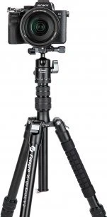 Stovas - Fotopro X-go Gecko E2 Ultralight Aluminum 1.13 kg 8kg apkrovos talpa