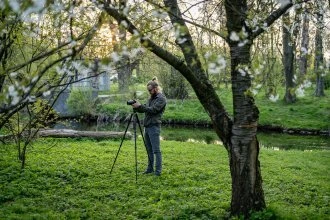 Trikojis Fotopro X-go HR Pro su FPH-52Q rutuline galva (Juodas)