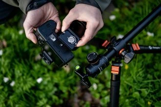 Trikojis Fotopro X-go HR Pro su FPH-52Q rutuline galva (Juodas)