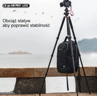 Trikojis Fotopro X-go HR Pro su FPH-52Q rutuline galva (Juodas)