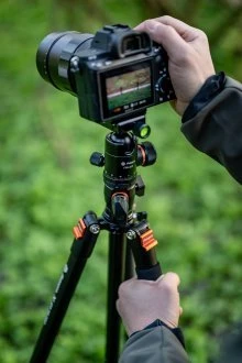 Trikojis Fotopro X-go HR Pro su FPH-52Q rutuline galva (Juodas)