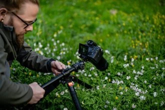 Trikojis Fotopro X-go HR Pro su FPH-52Q rutuline galva (Juodas)