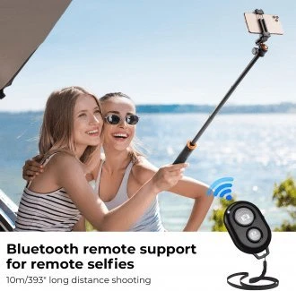 K&F Concept 2 in 1 asmenukių trikojis su telefono laikikliu