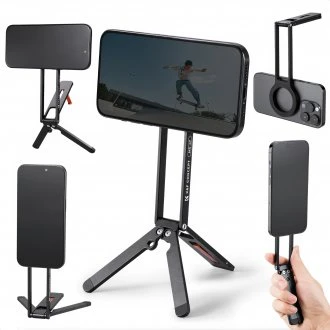 K&F Concept KF MS-47 trikojis su magnetiniu laikikliu – juodas