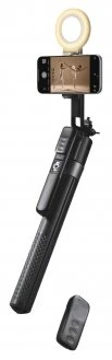 K&F CONCEPT telefono trikojis su 360° veido sekimu, LED lempomis ir Bluetooth pulteliu X106