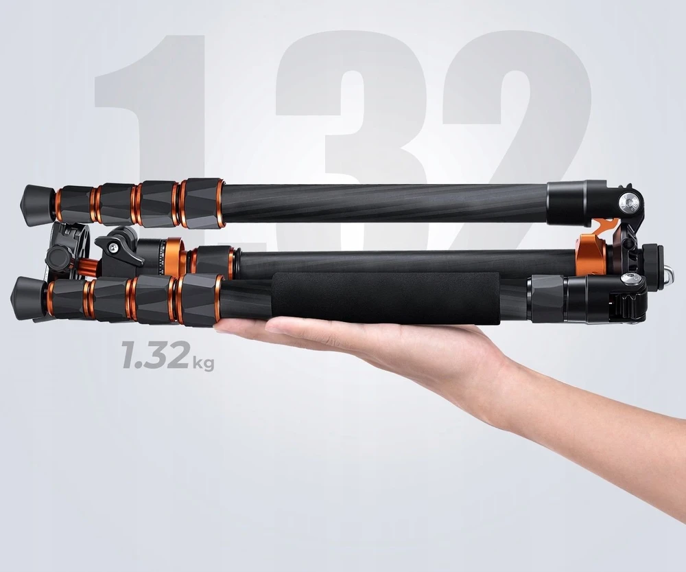 Kf Concept Trikojis K&amp;F Concept D255C4+BH-28L + Greito atjungimo plokščių rinkiniai