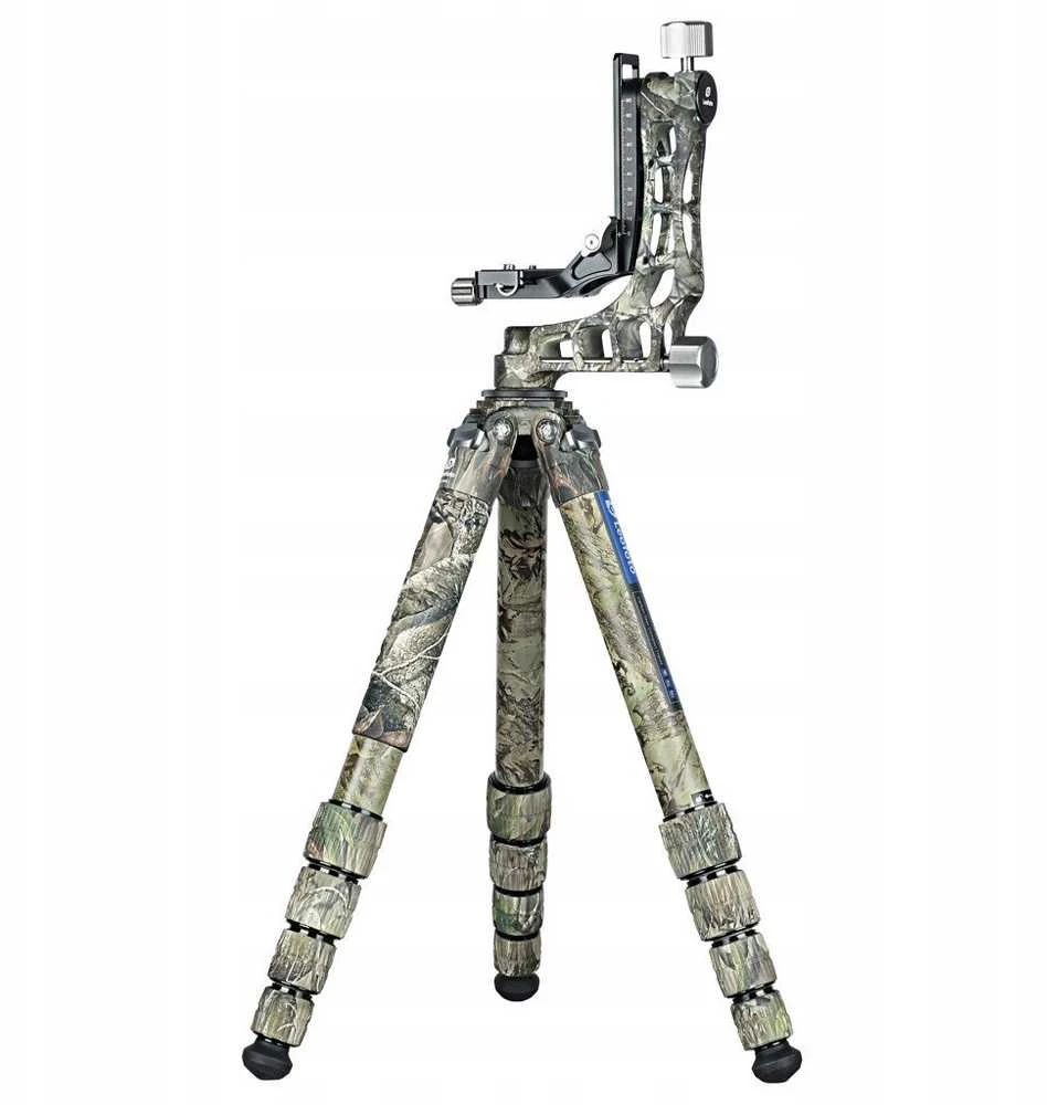 Leofoto Ranger LS-365C + PG-1 Gimbal galvos rinkinys (Full Camo)