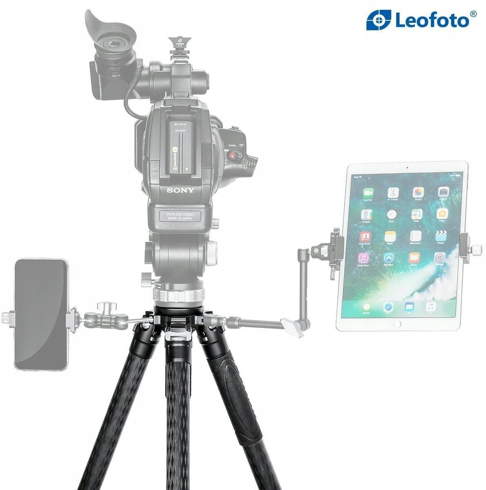 Trikojis - Leofoto LVM-323C 10kg Anglies pluošto BV-10 Kamuolinis galvutė