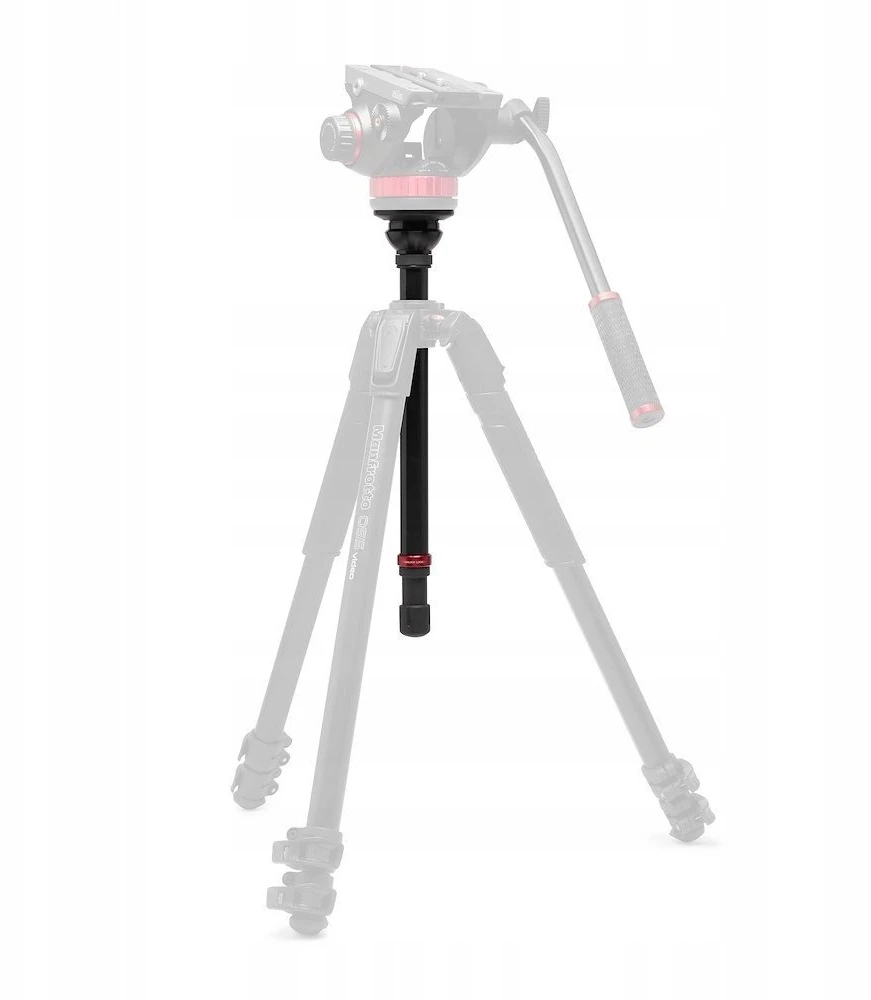 Manfrotto 055 Video Alu Juodas su głowicą 502AH