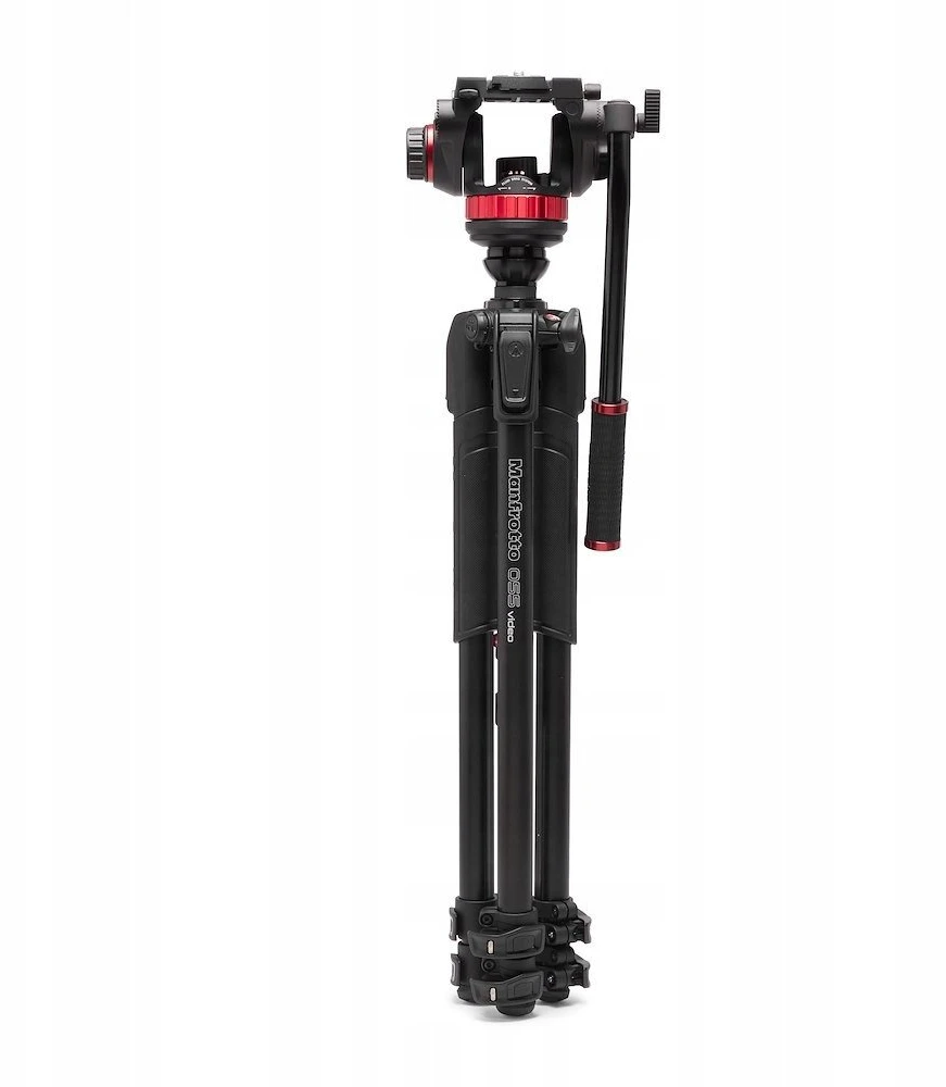 Manfrotto 055 Video Alu Juodas su głowicą 502AH