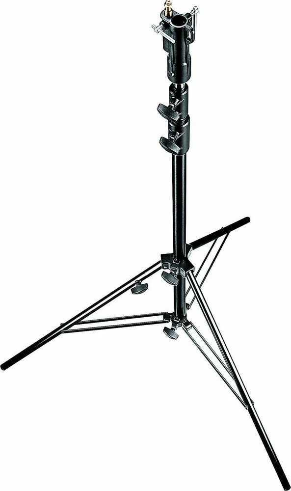 Tripod - Manfrotto statyvas 007 aliuminis reguliuojamo aukščio 124-315cm juodas