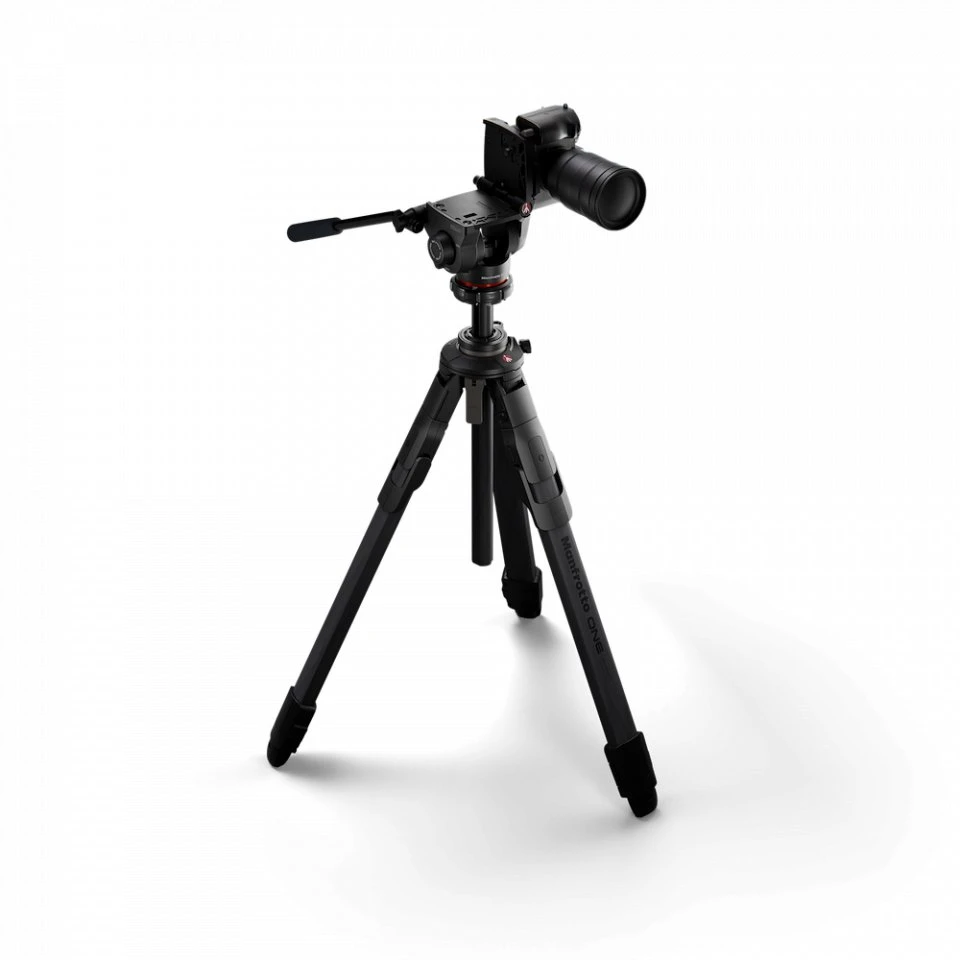 „Manfrotto ONE“ anglies pluošto trikojis su 500X galvute