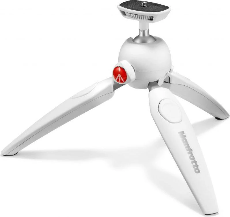 Trikojis - Manfrotto PIXI EVO Reguliuojamos Kojos Lengvas Baltas