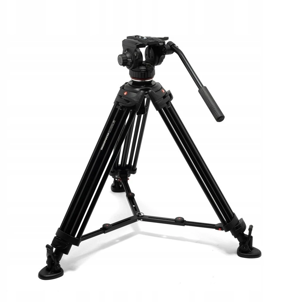 Statyw Manfrotto Rinkinys Twin Alu + głowica 502X (MVK502XTWINMA)