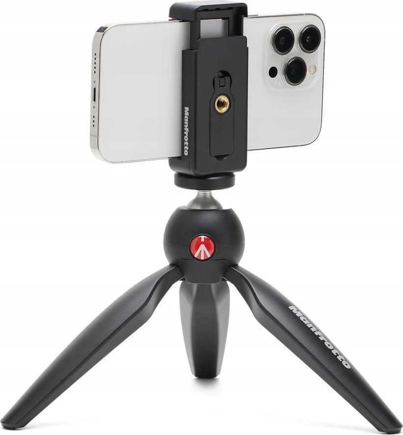 Manfrotto trikojis + telefono laikiklis MKPIXICLMII-BK