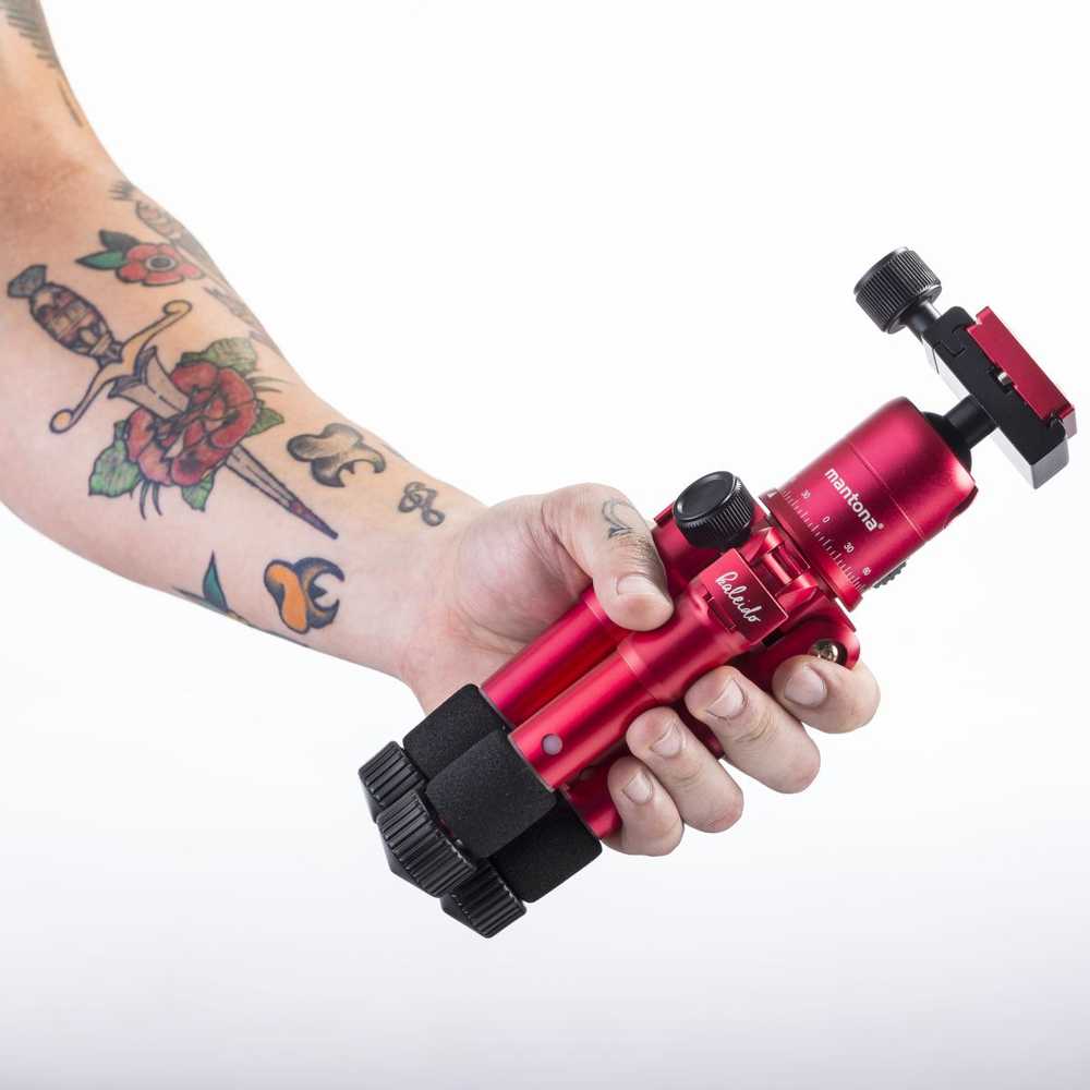 Mantona kaleido mini saulėlydžio raudona metalinė