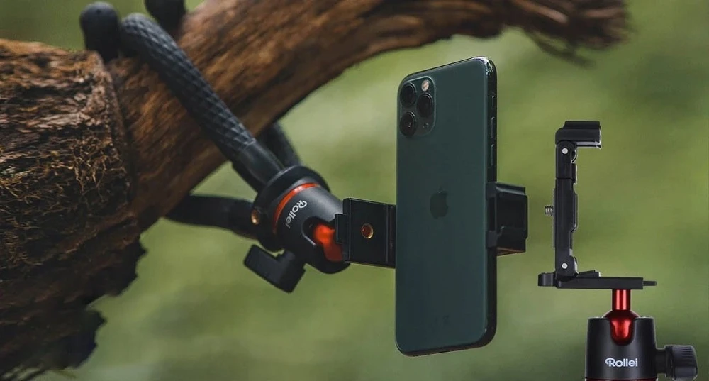 Rollei Monkey Pod 2 trikojis kompaktiškas juodas
