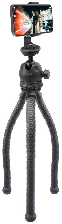 Statyw SBS Mobile TESQUIDPODSK, 3 leg(s), Juodas, 26.5 cm, 20 g