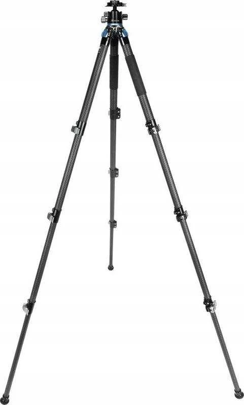 „Sirui“ anglies pluošto trikojo komplektas su rutuline galvute L-324F + KS-40