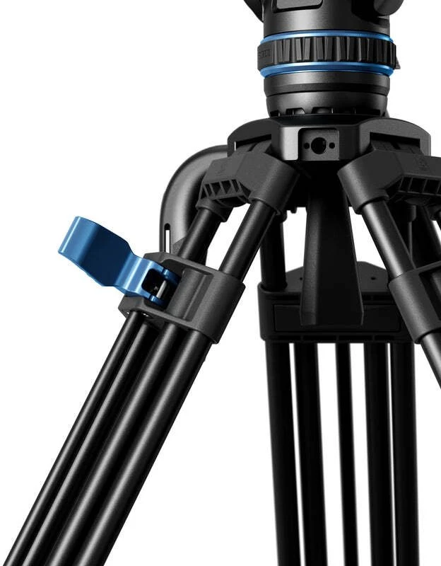 Sirui Pro Video aliuminio trikojo rinkinys Rapid Twin-Leg SQ75A+S5